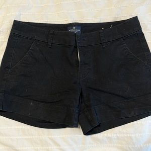 American Eagle black shorts
